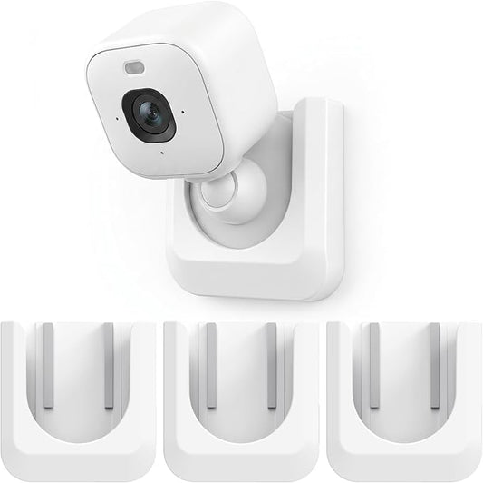Blink Mini 2K Camera Adhesive Wall Mount Bracket, Strong Adhesive Durable by KIDJOYO