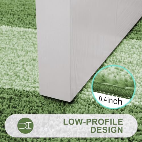 Kitinjoy Indoor Outdoor Door Mat, 59x36 Non-Slip Dirt Trapper Doormats - Image 4