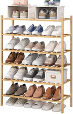 viewcare 6-Tier Bamboo Shoe Rack by VIEWCARE