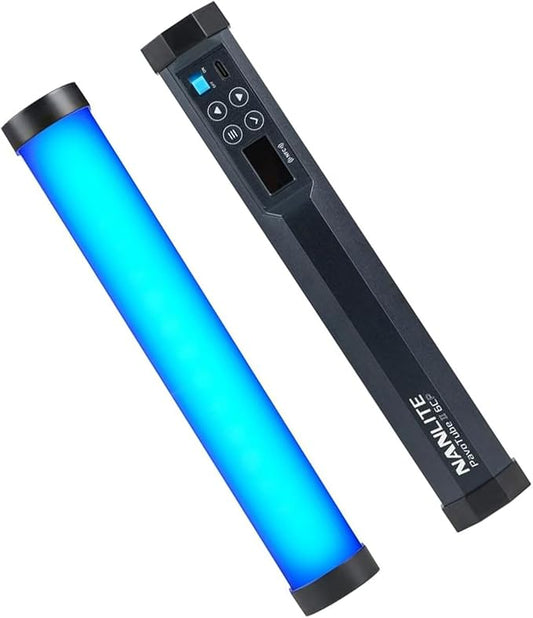 NANLITE PavoTube II 6CP LED RGB Tube: 2400K-12000K Broader Color Temperature by Nanlite