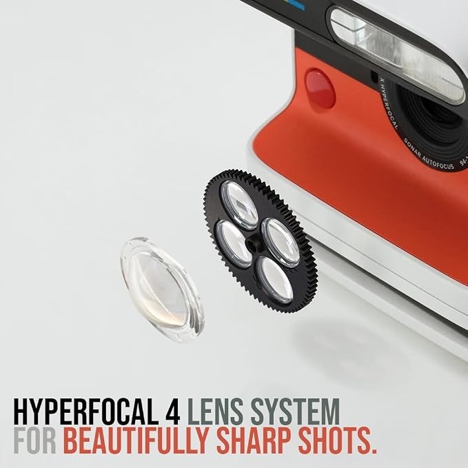 Polaroid Flip Instant Camera + Color Film Bundle - Image 2