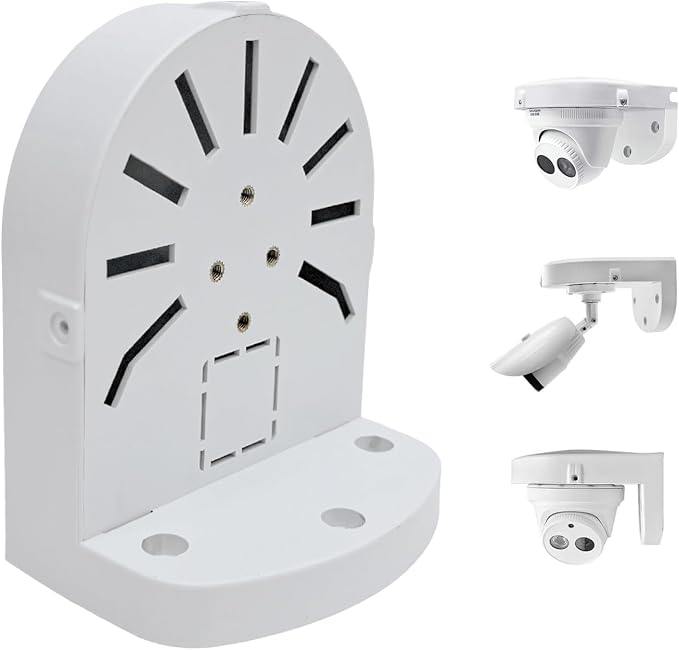 Indoor Outdoor Camera Bracket ABS Plastic Wall Mount L-Shaped Bracket by NVRTTRR