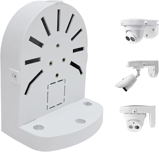 Indoor Outdoor Camera Bracket ABS Plastic Wall Mount L-Shaped Bracket by NVRTTRR
