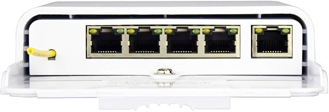 Outdoor 5 Port PoE Switch/Extender/Booster, 60W 48V 10/100/1000M POE - Image 9