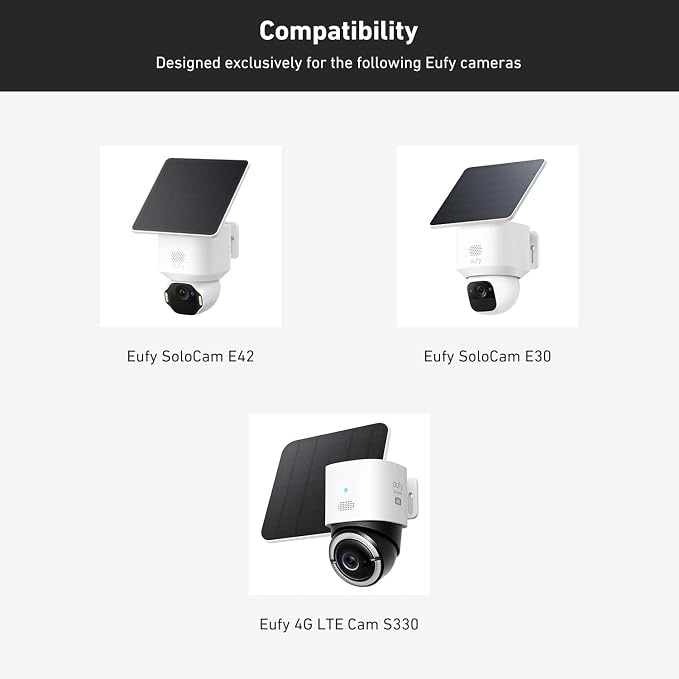 Holicfun Rain Cover for Eufy SoloCam E30/E42 and 4G LTE Cam S330 - Image 7