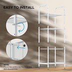 MAX Houser 4 Tier Standing Shelf Units - Image 6