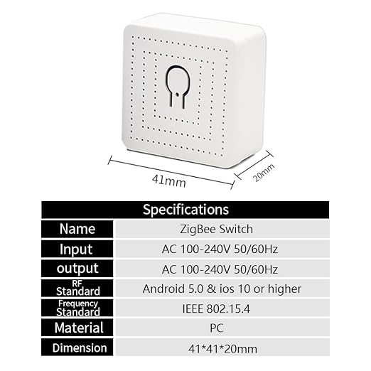 Ewelink 16A Zigbee Mini Smart Wireless Light Switch Controller Module - Image 5