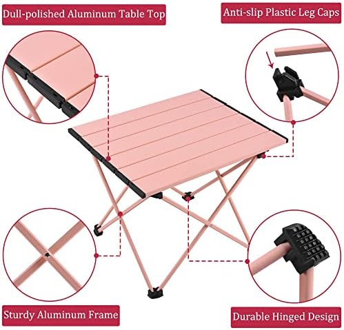 Grope Portable Beach Table for Sand, Folding Camping Table - Image 3