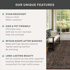 Boho Brown Washable 2x3 Entryway Rug - Image 6