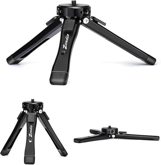 Zeadio Heavy Duty Mini Metal Tripod Stand by Zeadio