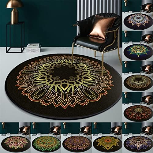 Chair Mat for Hardwood Floor Anti-Slip Floor Protector Round Gaming Computer - Image 4