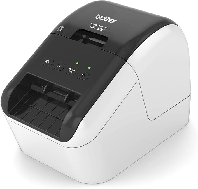 Brother QL-800 High-Speed Professional Printer, Plug&Label Feature, Genuine DK - Image 2