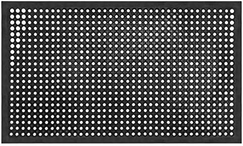 60" x 35" Heavy Duty Rubber Floor Mat, 8mm Thick Outdoor Mats by Unknown