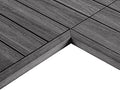 NewTechWood 1/12 ft. x 1 ft. Quick Deck Composite Deck Tile Inside Corner Trim by NewTechWood