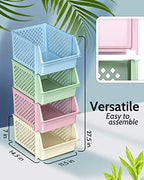 Skywin Stackable Storage Bins Open Front - Image 2