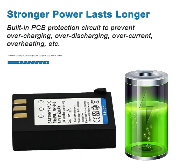 NP-140 Camera Battery Multifunctional Charger Set Compatible - Image 6