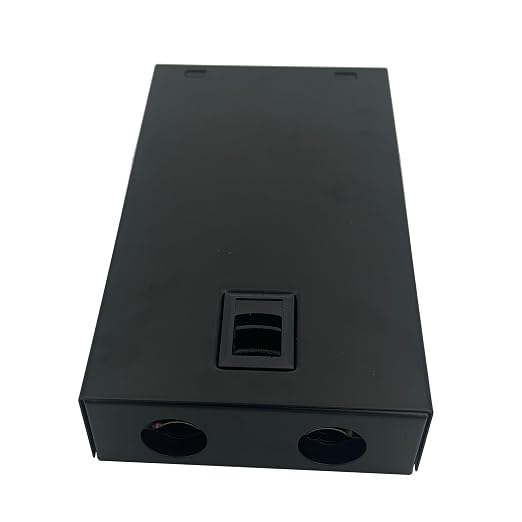 Optic Fiber Termination Box LC/SC Duplex Box Cables 4 Port Wall Mount Fiber - Image 5