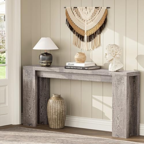 karlott 70.9" Extra Long Console Table, Farmhouse Entryway Table - Image 6