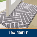 OLANLY Indoor Door Mat 71x47, Low-Profile Dirt Resistant Doormat - Image 4