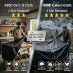 Custom Outdoor Waterproof Exterior Covers, Large Heavy Duty 600D - Image 6