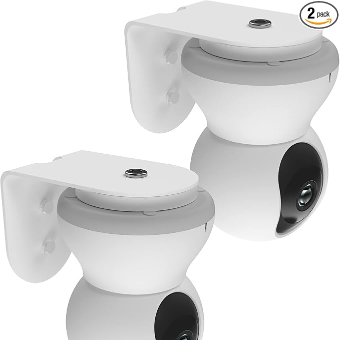 Zwolf Metal Wall Mount for Blurams Security Camera, Upside Down or Upright on by Zwolf