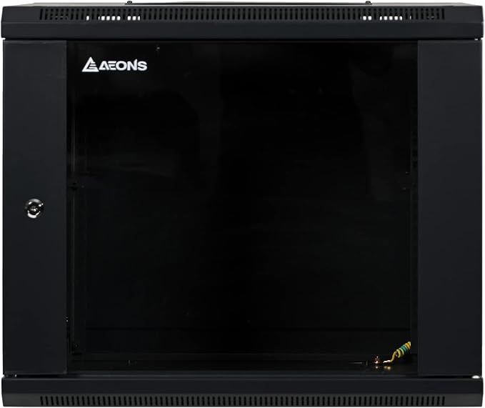 9U Professional Wall Mount Network Server Cabinet Enclosure 19-Inch Server - Image 2