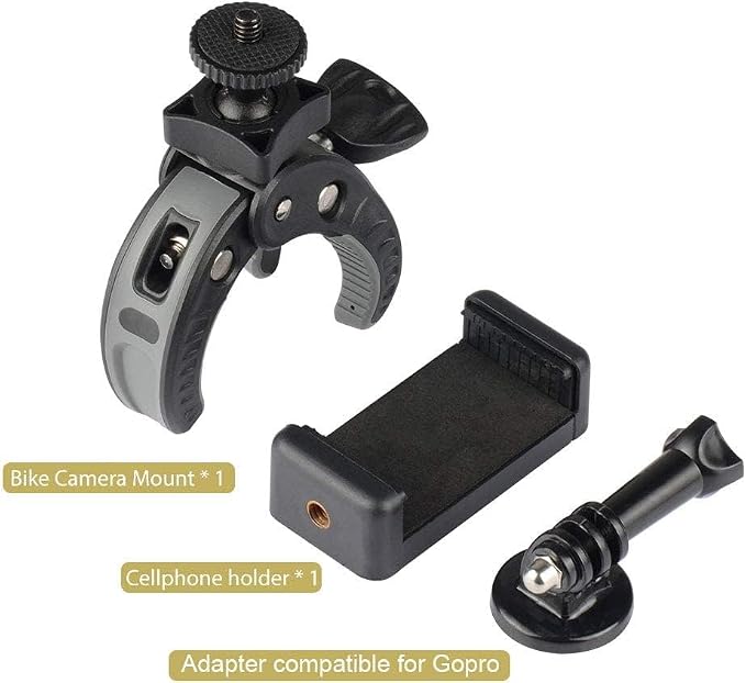 UTEBIT Camera Mount Clamp, Umbrella Clamp Motorcycle Camera Pole Mount Desk - Image 8