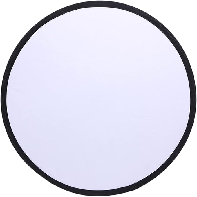 2 in 1 Lighting Reflectors Round Folding Portable 30cm/12inch Camera Photo - Image 8
