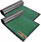 GORILLA GRIP Traffic Guard Indoor Outdoor Heavy Duty Door Mat, 29x17 Green by GorillaGrip