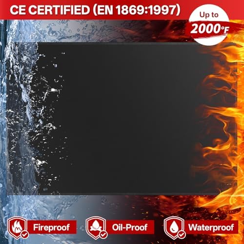 SecuCaptain Under Grill Mat for Outdoor Grill - Image 4