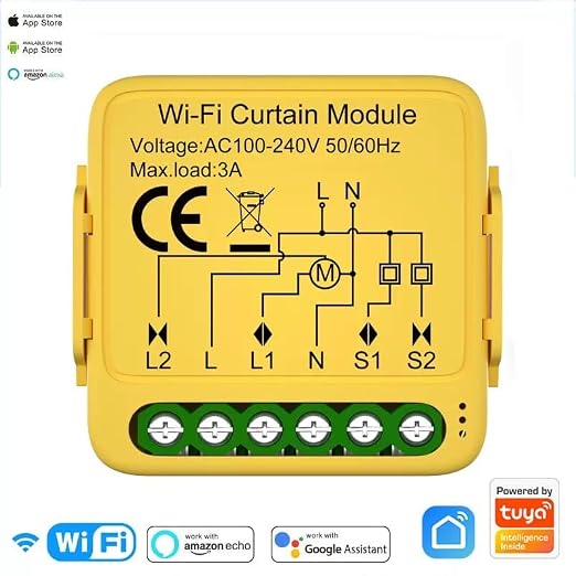 WiFi Smart Garage Door Controller, Single Channel, TUYA SMART LIFE, Mounting - Image 2