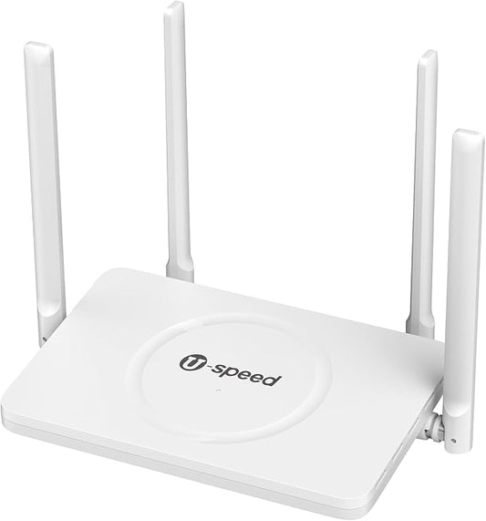 U-SPEED AC1200 WiFi Router Dual Band Wireless Internet Router, Speed Up to 1.2 by U-SpeedDirect