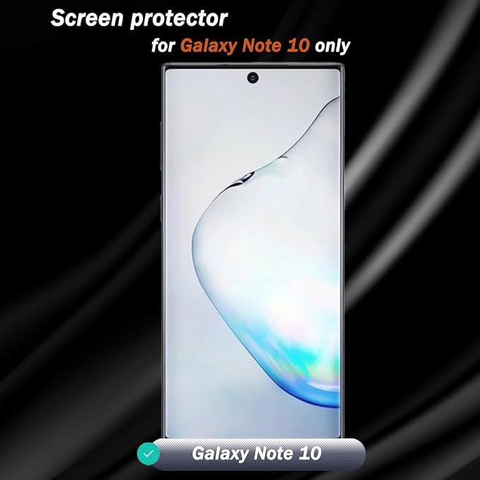 1 Pack for Samsung Galaxy Note 10 Privacy Screen Protector - Image 2
