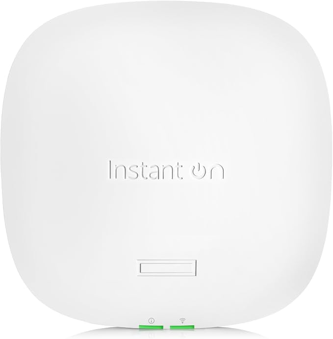 HPE Networking Instant On Access Point AP25 4x4 WiFi 6 Indoor Wireless Access by HewlettPackardEnterprise
