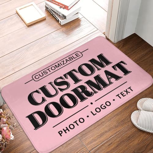 Custom Doormat Personalized Floor Mat by Custom