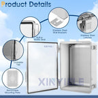Waterproof Outdoor Project ABS Plastic Junction Box IP67 Weatherproof Dustproof - Image 3