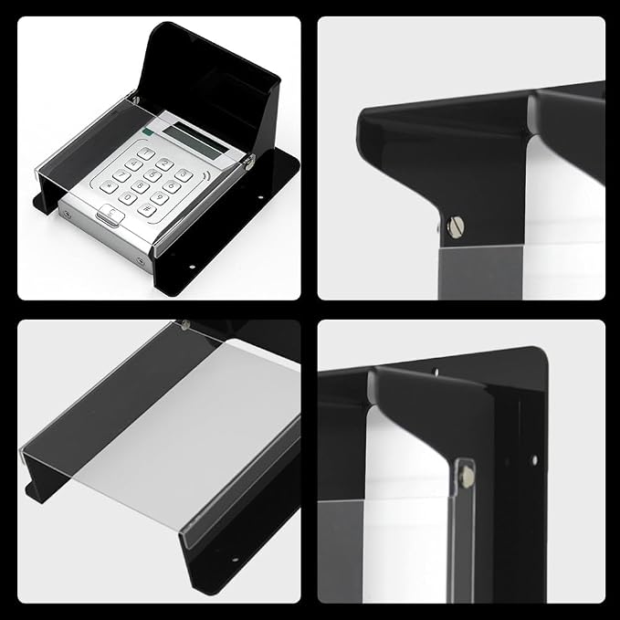 Doorbell Rain Cover, Gate Outdoor Keypad Cover, Universal Flip-Open Rain Shield - Image 4