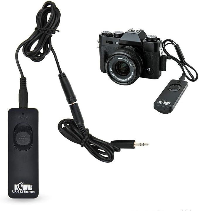 Remote Shutter Release Cord for Fuji Fujifilm X-T5 X-T4 X-T3 X-T2 X-T30 II by KIWIFOTOS