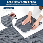 Interlocking Floor Tiles 100 Pack 12"X12" Waterproof Modular Cushion Mats - Image 4