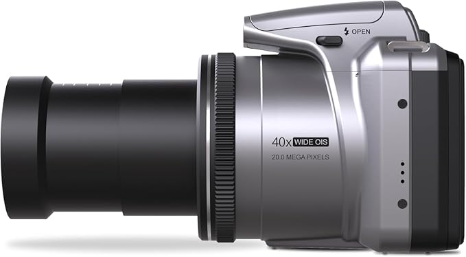 Minolta MN40Z 20MP Digital Camera – 40x Optical Zoom, 1080p FHD Video, 3.0" LCD - Image 8