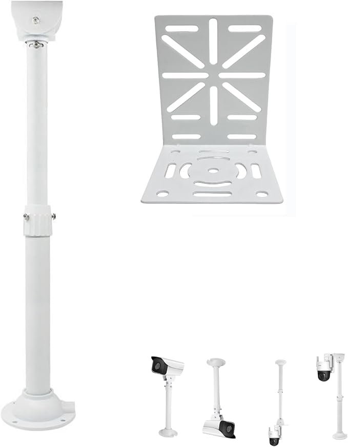 L-Shape Dome Camera Bracket, Wall Ceiling Mount by NVRTTRR