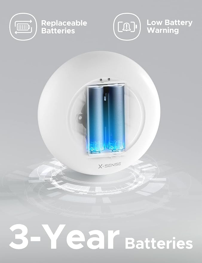 X-Sense Water Leak Detector for Basements, No WiFi, Not Compatible - Image 3