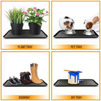Ottomanson 15" x 30" Multi-Purpose Boot Tray – Waterproof Shoe & Pet Feeding - Image 6