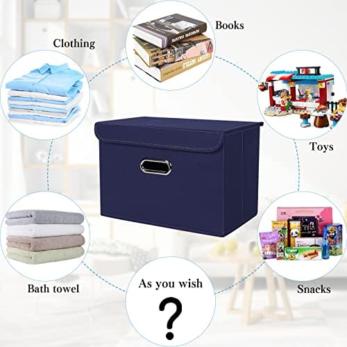 STOREONE Fabric Storage Cube Bins Foldable Organizer Container Collapsible - Image 3