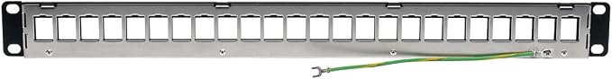 Tripp Lite 24-Port 1U Shielded Blank Cutouts Patch Panel, Rackmount - Image 5