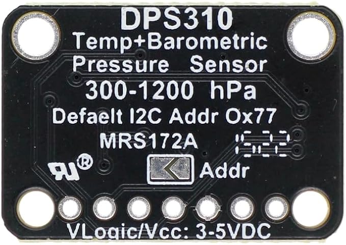 DONGKER DPS310 Atmospheric Pressure Sensor Module, 300-1200hPa 3.3V 5V Sensor - Image 6