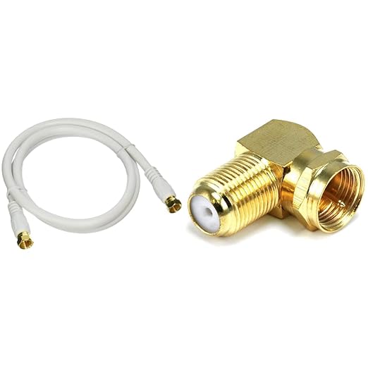 Monoprice 104057 RG6 Quad Shield CL2 Coaxial Cable by Monoprice