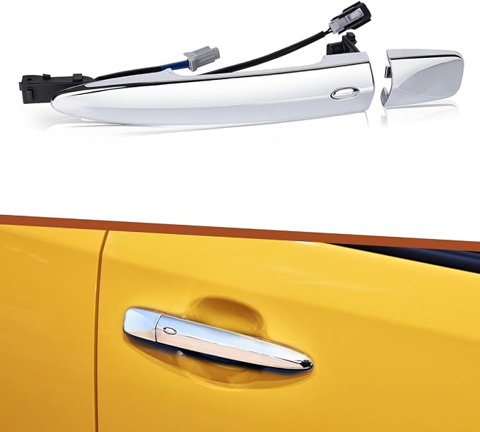 Exterior Door Handle for Nissan Maxima Sentra Murano Leaf Chrome Door Handle by PAIMOHO