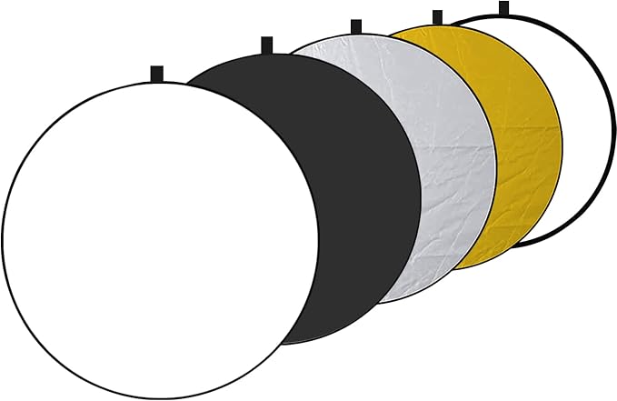EMART 24'' 5 in 1 Photo Collapsible Photography Reflector by EMART