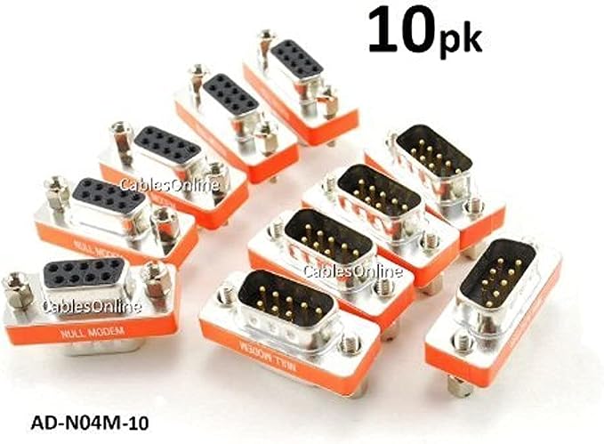 CablesOnline DB9 Null Modem Male to Female Slimline Data Transfer - Image 3